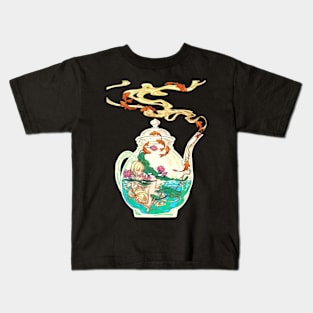 Aquatic Serenity Kids T-Shirt